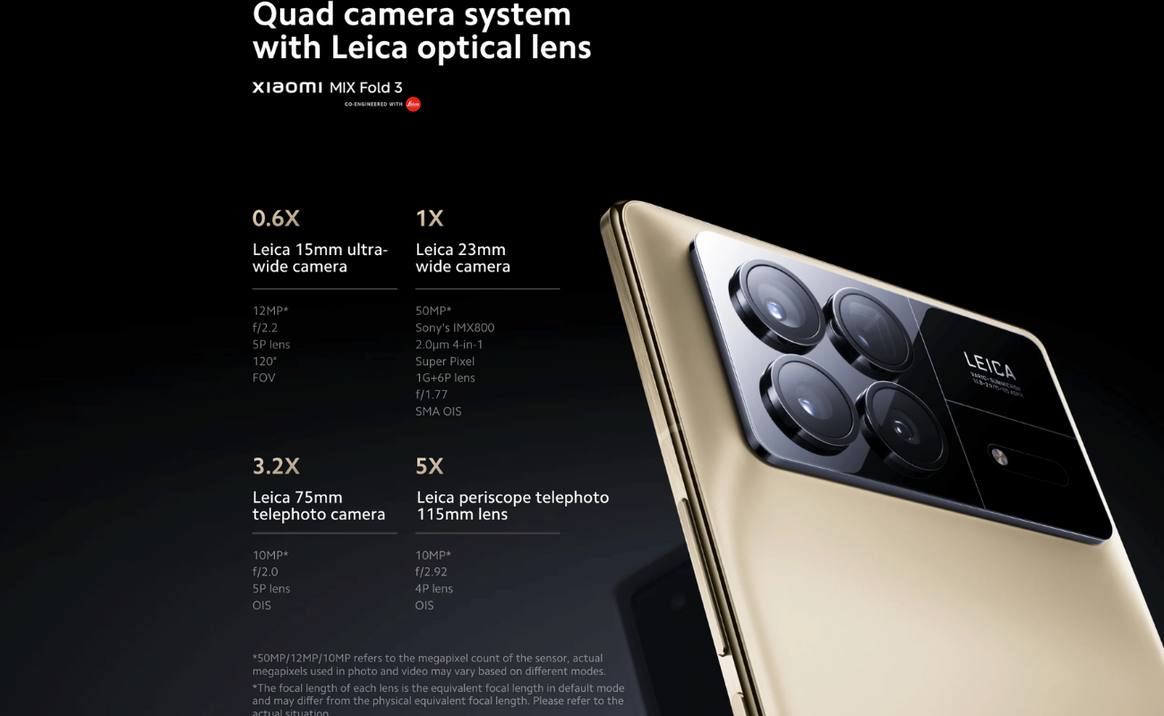 Xiaomi MIX FOLD 3 Smartphone