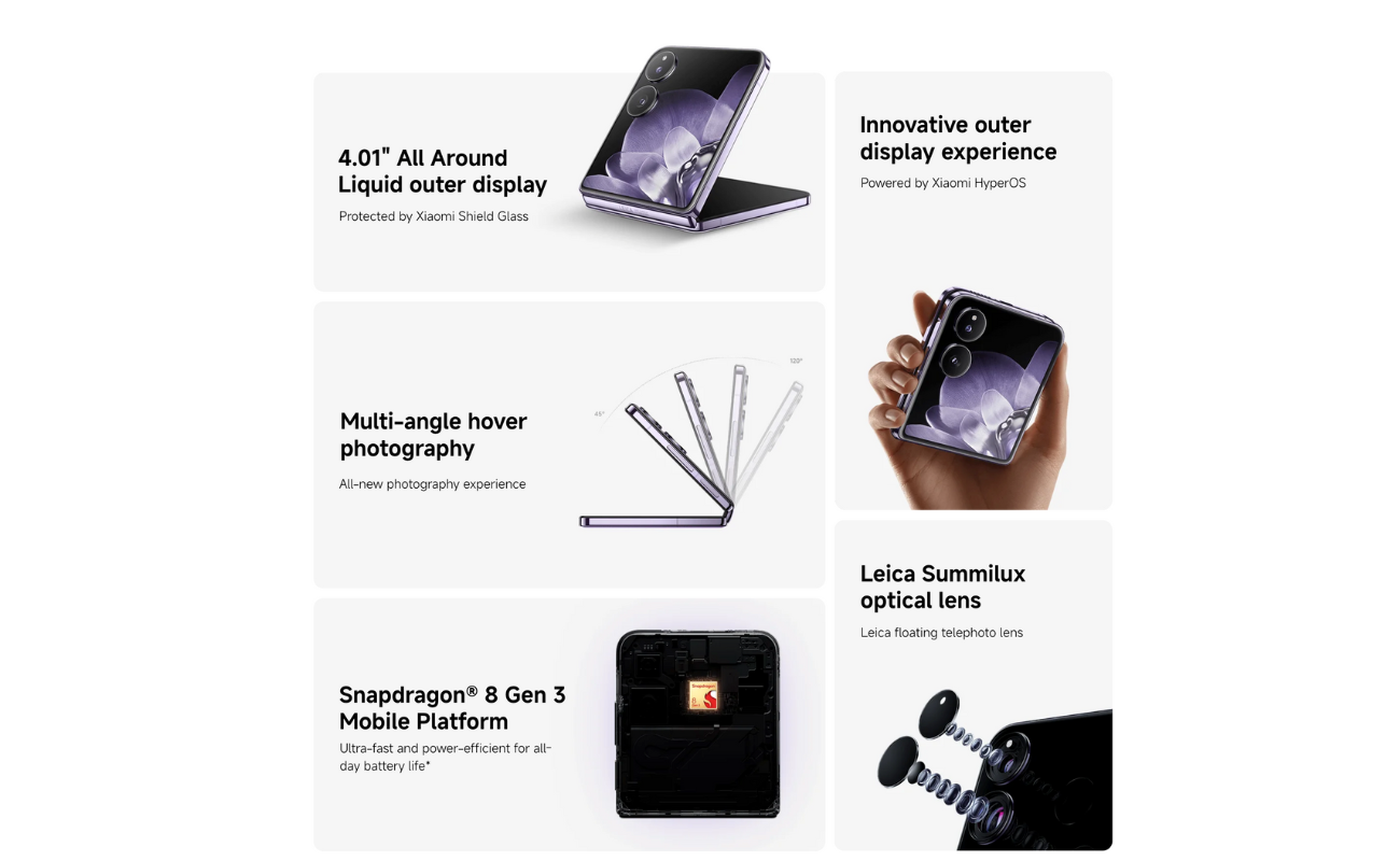 Xiaomi MIX Flip Smartphone