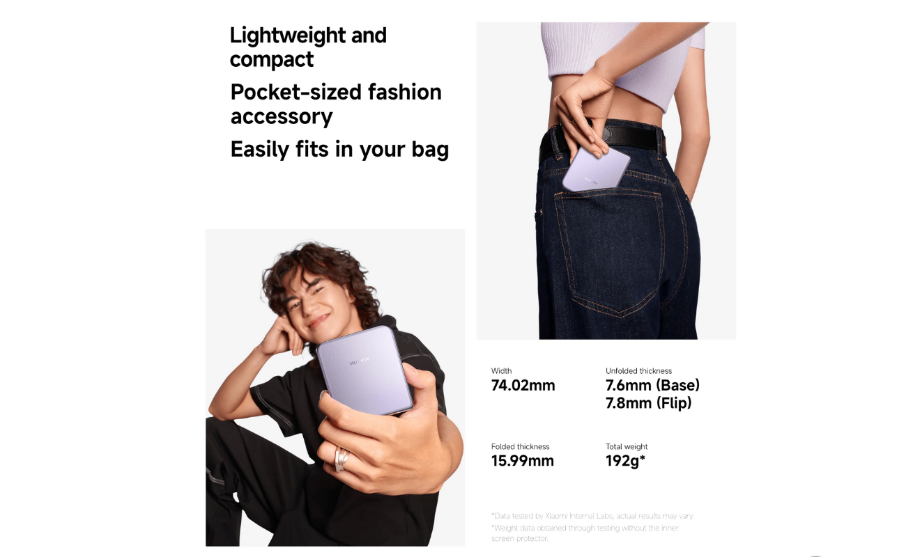 Xiaomi MIX Flip Smartphone